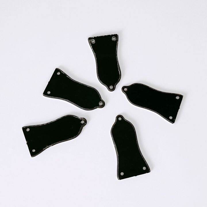 4-pcs-plastic-black-truss-rod-cover-plate-for-bass-guitar-replacement