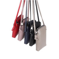 Womens Genuine Leather Bag Spring Summer New Female Single-Shoulder Bag All-Match Mini Cross-Body Bag Light Womens Bag