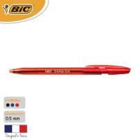 BIC บิ๊ก ปากกา Cristal Clic ปากกาลูกลื่น หมึกแดง หัวปากกา 0.8 mm. จำนวน 1 ด้าม