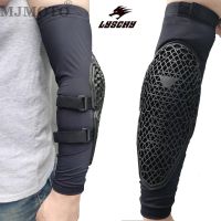 【hot】！ LYSCHY Men Motorcycle Hand Sleeve Protector Soft Elbow Racing Knee MTB