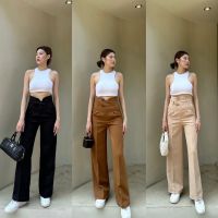 PT172 Variant V cut high-waist pantป้ายพรมทอง?