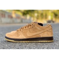 ~ 2020 ใหม่ล่าสุด NK SB Dunk Low Pro Wheat Mocha BQ6817-204