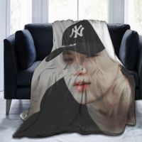 【IN STOCK】BTS SUGA Flannel Ultra-Soft Micro Fleece Blanket for Bed Couch Sofa Soft Warm