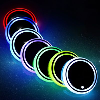แผ่นโฟมจิ๊กซอปูพื้นที่รองแก้ว Led อัตโนมัติ USB ชาร์จไฟไฟรถยนต์แสงธรรมชาติรถไฟเหาะกันลื่น Keset Mobil ไฟ RGB ส่องสว่าง7สี