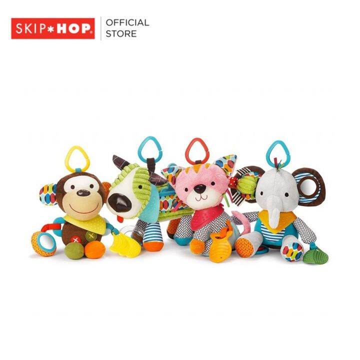 skip-hop-bandana-buddies-activity-ตุ๊กตาผ้าแขวน-มาพร้อมเสียงกระดิ่ง-และยางกัด