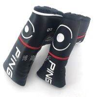 ✑♝ ใหม่กอล์ฟพัตเตอร์ฝาครอบกอล์ฟบาร์ฝาครอบ One-word Club Head Cover Magnet/Velcro Club Cover