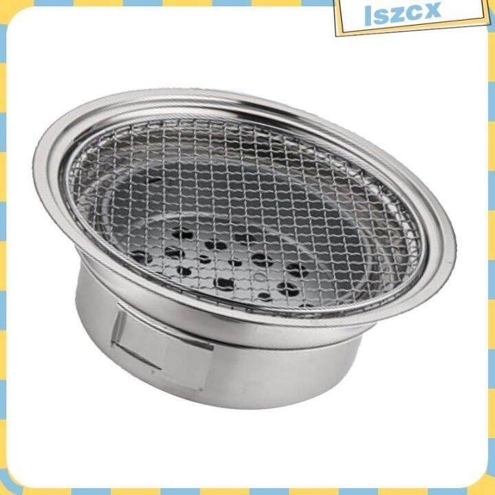 [Ready Stock] Japanese Tabletop BBQ Grill Portable Round Barbecue Stove