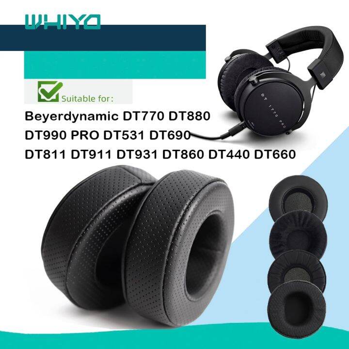 Whiyo Replacement Ear Pads For Beyerdynamic DT770 DT880 DT990 PRO