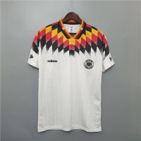 ขายเสื้อคุณภาพดีที่สุด Retro 1994 Germany Home Football Jersey Classics Jersey 1994 Germany Home Retro Jersey