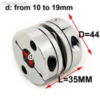 1PC Aluminum Alloy D44L35 Single Diaphragm Coupling Elastic Joint D44 L35 Ball Screw Step Servo Motor Encoder Computer FA Parts