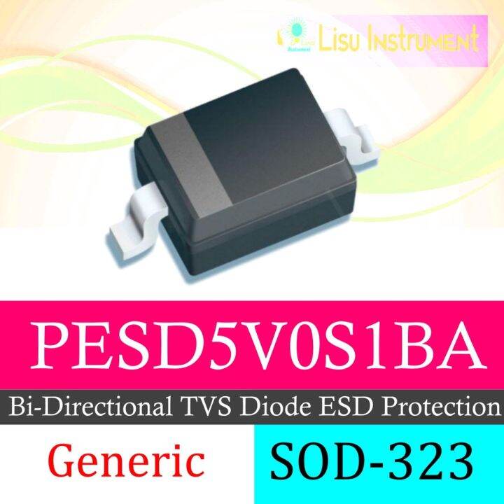 Pesd5v0s1ba Bidirectional 5v 130w Esd Protection Tvs Diode Sod 323 Lazada Indonesia