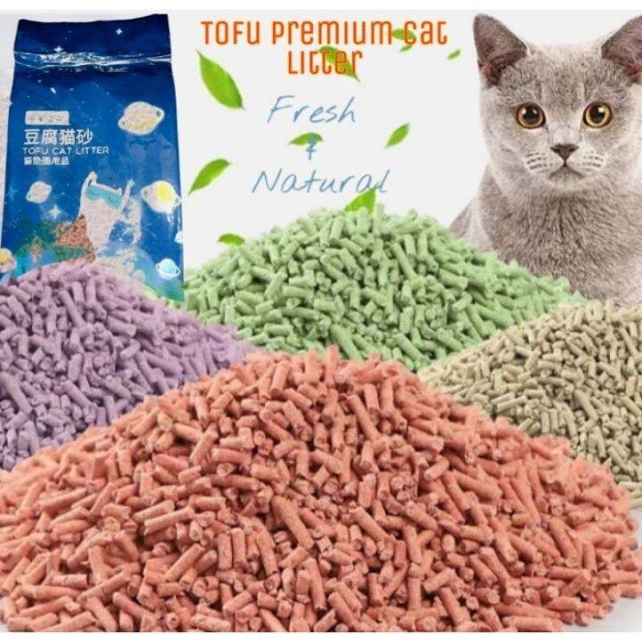 TOFU PREMIUM Cat Litter 6kg Toilet Flush Lazada PH