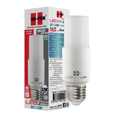 HI-TEK หลอดLED ECO SERIES STICK 12W  220V E27 DL