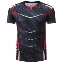 Men Women Short Sleeve Sports PingPong Badminton Shirt,Table Tennis volleyball Team Game Running Training T Shirts Clothes