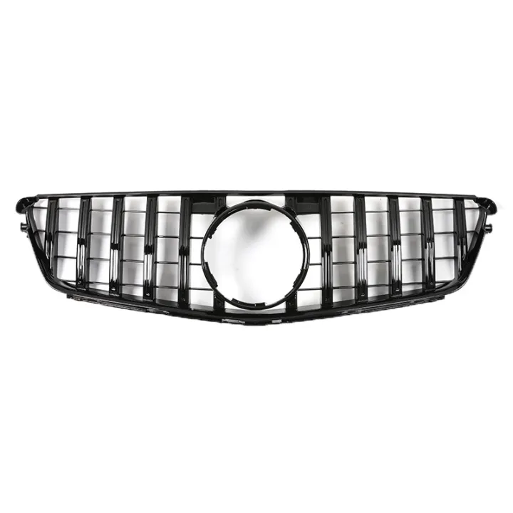 GT Style Grill For Mercedes Benz C Class W204 2007-2014 C180 C200 C250 ...