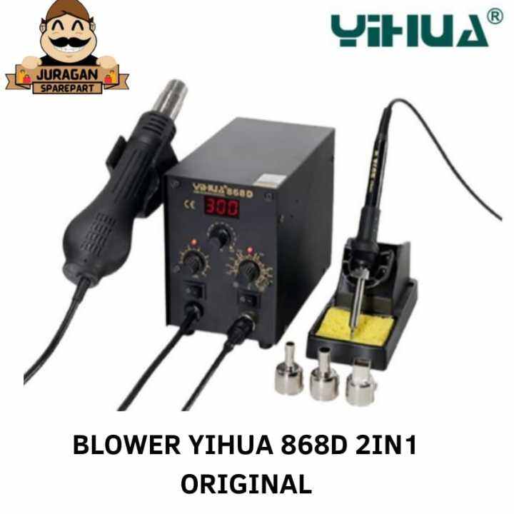 BLOWER + SOLDER STATION YIHUA 868D 2 IN 1 ORIGINAL Lazada Indonesia
