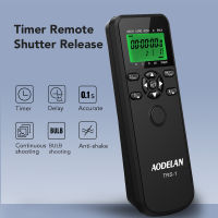 AODELAN TRS-1กล้อง Shutter Release Timer รีโมทคอนโทรลสำหรับ Nikon Z6, Z7, Coolpix P1000, D850, D810, D700, D3, D4, D5, D3100, D5000, D7200, D600, D610,d750,D3200, D3300เปลี่ยน MC-DC2,MC-36,MC-30A