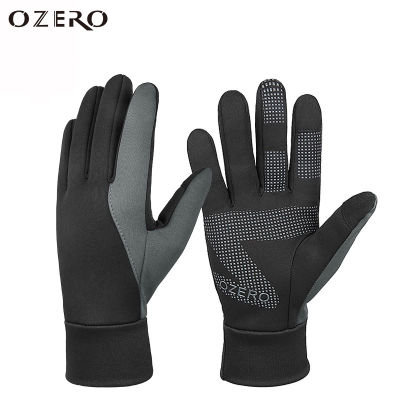 OZERO Uni Winter Thermal Warm Gloves Touch Screen Hiking Resistant Windproof Full Finger Cycling Outdoor Sports Skiing Gloves