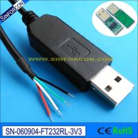 【Deal】 Ftdi Usb Uart Ttl 3.3V หรือ5V อะแดปเตอร์ระดับสามารถหาได้ Gen2 6P ซีเรียล FTDI สายเคเบิล Debug