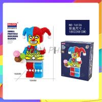 Joker ตัวตลก - นักมายากล Magician - size Jumbo - นาโนบล็อก ตัวต่อ Nanoblock No. 16126