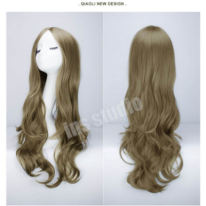 ลดวันเดียว-ลด-ฟรีตาข่ายคลุมผม-วิกผม-วิกผมยาว-long-wig-วิกผมปลอม-ผมปลอมผู้หญิง-วิกผมยาวผู้หญิงดัดลอนปลาย-มีเเสกกลางเปิดหน้า-ลุคสาวเกาหลี-วิกผมยาวผู้หญิง-วิกผมปลอม-วิกผมน่าม้า-วิกผม-วิกผมแบบสวมครอบ-วิกผ