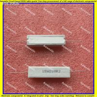 10Pcs 15W200RJ 15W200ΩJ RX27 Horizontal cement resistor 15W 200 ohm 200R 15W200 Ceramic Resistance precision 5 Power resistance