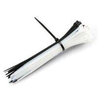 3 * 60mm / 3 * 80mm nylon cable tie white black 2.5mm wide self-locking cable tie cable tie cable various specifications