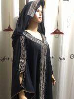 2023 New ERN หลวมมุสลิม hooded ชุดยาวดูไบ WHO Go แฟชั่น COMMUTER Robe ชุด abayas สำหรับชุดสตรีสำหรับพรหม