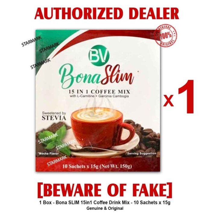 BONA SLIM Coffee BONASLIM Coffee Mix 18in1 Bona Vita SLIM Bonavita SLIM ...