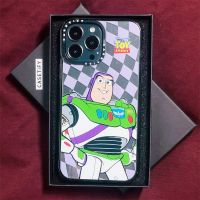 Casetify X Disnep PIXAR TOY STOORY Buzz Lightyear เคสอะคริลิค TPU ใส ขอบสีดํา พร้อมกล่อง สําหรับ Apple IPhone 11 12 13 Pro Max