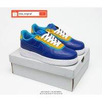 New Hot Sale 【Original】 NK*A F 1 Low Blue Yellow Casual Sports Sneakers Men &amp; Women Skateboarding Shoes 7 Color {Free Shipping}