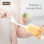 Gulicola Milk Bottle Feeding Sponge Rotating Bottle Brush 360 Degree All