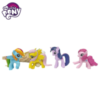 My Little Series Twilight Joy Peach Rainbow Dash Soft ตุ๊กตาสาวน่ารักอะนิเมะการ์ตูนของเล่นเด็ก Hand Office Aberdeen