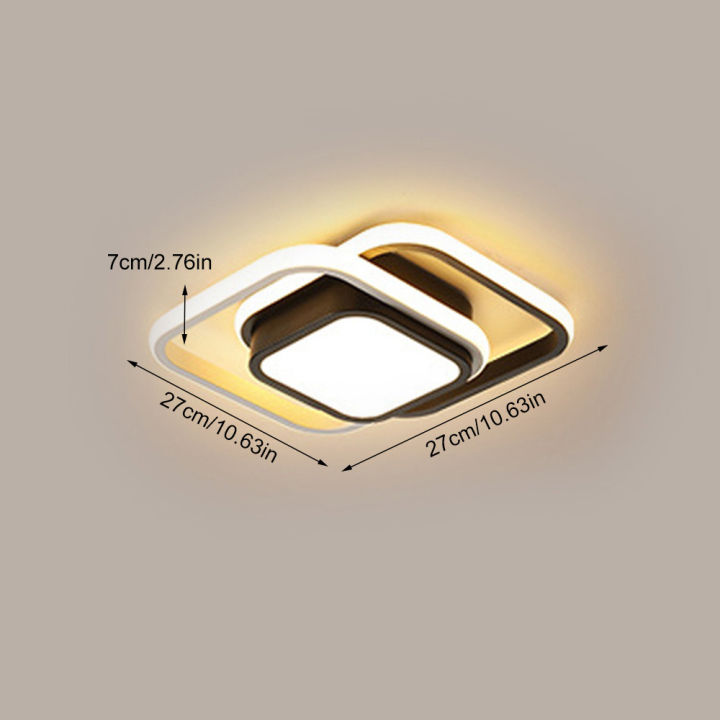 zir-ไฟติดเพดาน-led-แหวน2ตารางเมตรโคมไฟติดเพดานทันสมัยตัวยึดไฟโคมไฟระย้าบ้านสำหรับห้องโถงระเบียงห้องนอนห้องครัวสำนักงาน