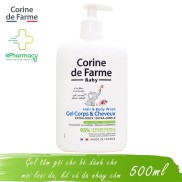 Gel Tắm Gội Cho Bé Corine De Farme Hair & Body Wash Gel Corps & Cheveux