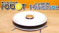 NEWW MISTER ROBOT หุ่นยนต์ดูดฝุ่น รุ่น LASER Navigator พร้อมส่ง เครื่อง ดูด ฝุ่น เครื่องดูดฝุ่นไร้สาย เครื่องดูดฝุ่นมินิ เครื่องดูดฝุ่นรถ