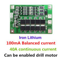 3S 40A Besi Litium Bateri Pengecas Lembaga Perlindungan Baki PCB BMS สำหรับมอเตอร์9.6V 10.8V Lipo Model UL