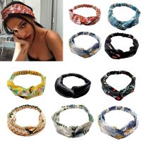 【hot】♟✧☼  Headband Fashion Floral Print Hairband Turban Hair Accessories Headdress