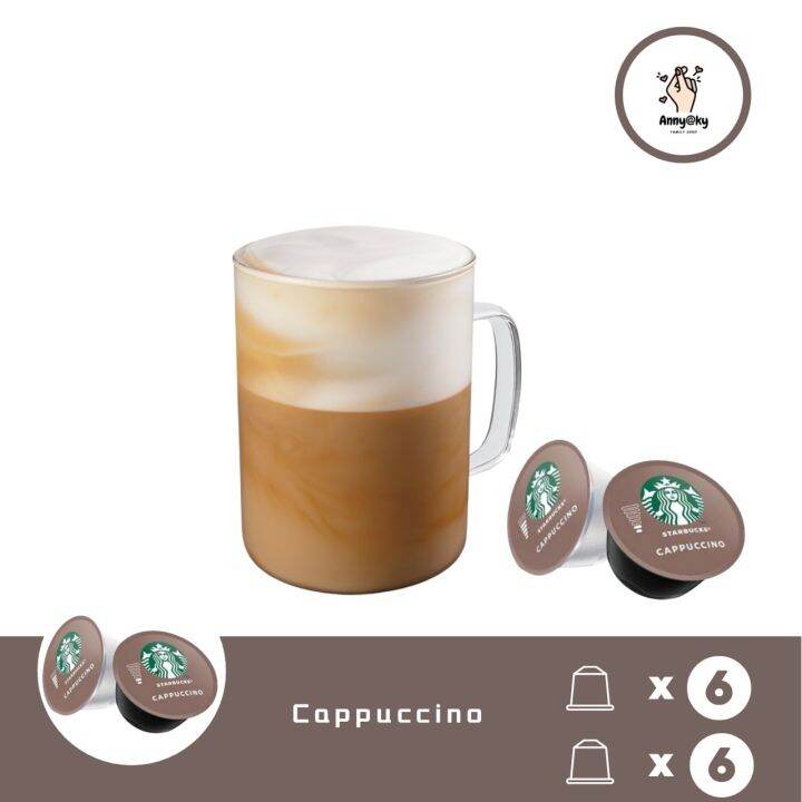 starbucks-เนสกาแฟ-โดลเช่-กุสโต้-แคปซูลกาแฟ-starbucks-cappuccino-สตาร์บัคส์-คาปูชิโน่-แคปซูลสตาร์บัคคาปูชิโน่-12-แคปซูล-3-กล่อง