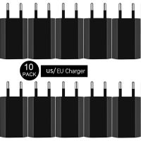 10ชิ้นเครื่องชาร์จชนิด C 1A อะแดปเตอร์เสียบผนัง USB สำหรับ Iphone 14 13 Htc