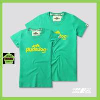 Rudedog เสื้อคอกลม ชาย หญิง สีเขียว รุ่น  Logo21