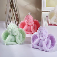 Cute Angel Candle Silicone Mold DIY Cherub Portrait Children Candle Making Soap Caly Resin Mold Gifts Craft Supplies Home Decor