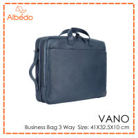 กระเป๋าเอกสาร/กระเป๋าถือ/กระเป๋าหิ้วเอกสาร ALBEDO BUSINESS BAG 3 WAY รุ่น VANO - VN10155