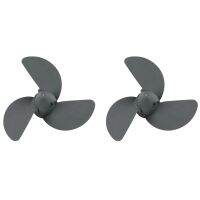 2X Propeller 7 1/4Inch x 4 3/4Inch 58130-ZV0-841ZB for Outboard Engine BF2 / BF2.3 XNH283X (STIN GRAY)