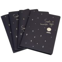 Black Paper Notebook Graffiti Sketch Book Diary for Painting Notepad Drawing Office School Stationery Gifts Note Books Pads