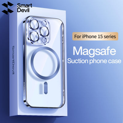 SmartDevil เคสเคสโทรศัพท์ Magsafe สำหรับ iPhone 15 Pro max case iPhone 15 Case iPhone 15 Pro iPhone 15 Plus Case iPhone 14 Pro max Case iPhone 13 Pro Max Case iPhone 14 Pro Case iPhone 14 case 14 Plus ปลอกป้องกันการตกแบบรวมทุกอย่าง