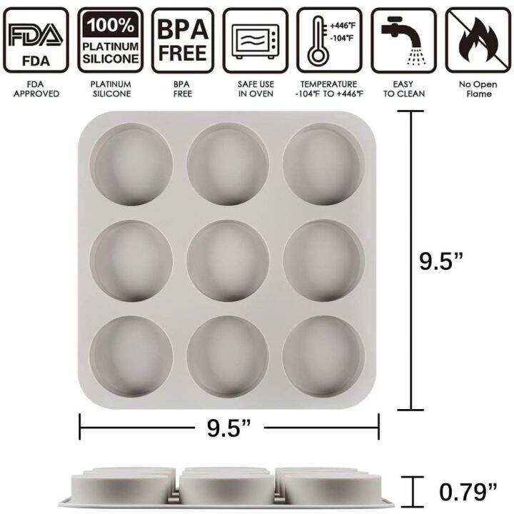 gl-แม่พิมพ์-ซิลิโคน-วงกลมใหญ่-9-ช่อง-คละสี-9-cavity-large-round-disc-silicone-mold