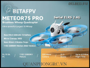 BETAFPV Meteor75 Pro Brushless Whoop Quadcopter 2023 - ELRS 2.4G SPI Frsky