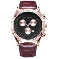 HANNAH MARTIN นาฬิกาข้อมือสุภาพบุรุษสายหนัง Luxury Watches Fashion รุ่น HM302 พร้อมกล่อง HANNAH MARTIN