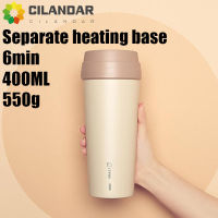 mug smart thermal bottle Portable electric port thermos kettle smart cup xiao mi smart kettle 400ML 304 Stainless Steel